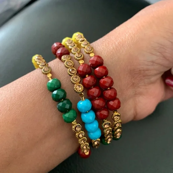 Multicolour bangles - Picture 2 of 2